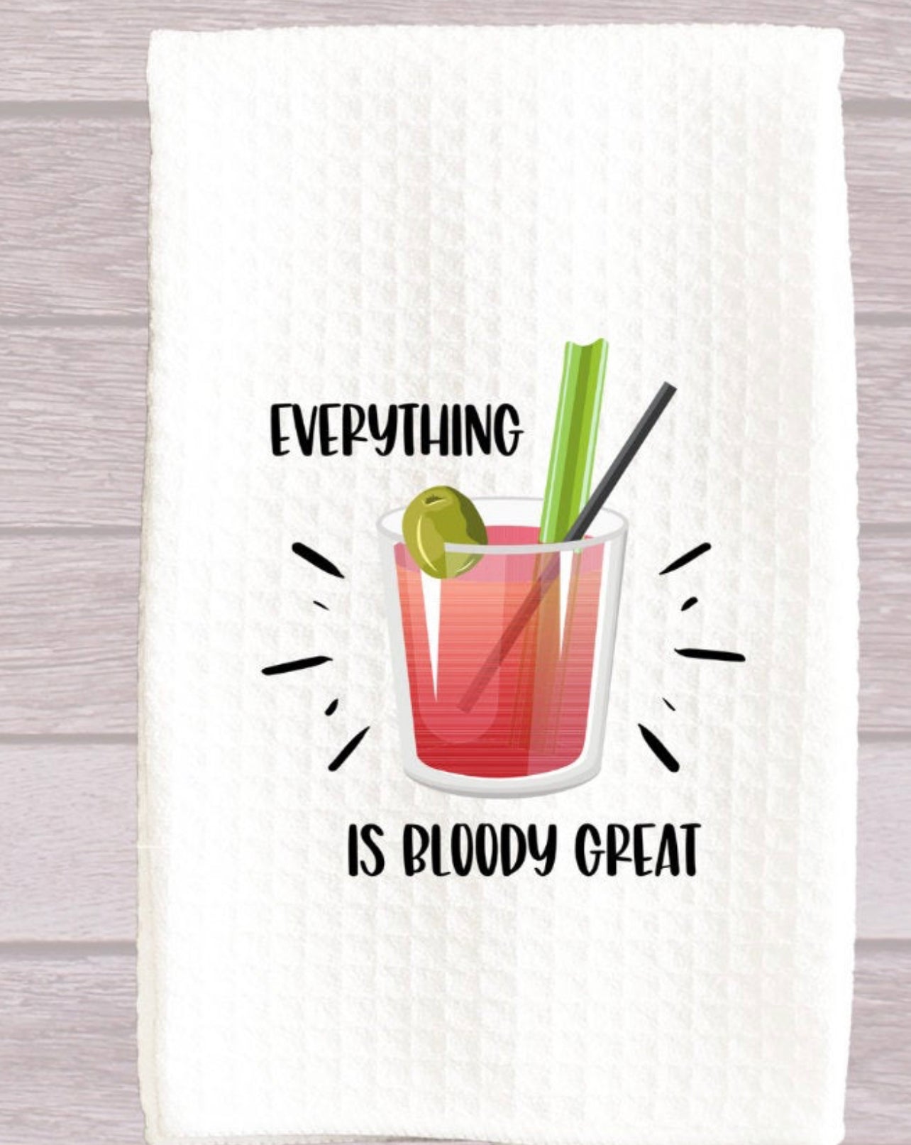 Bloody Great Kitchen Towel