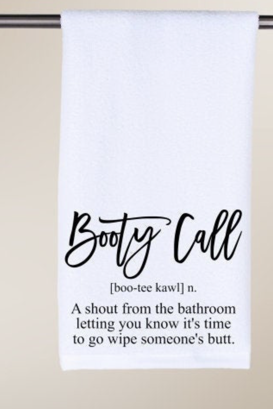 Booty Call Bathroom Towel