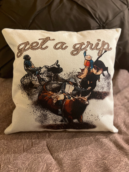 Get a Grip Decorative Pillow