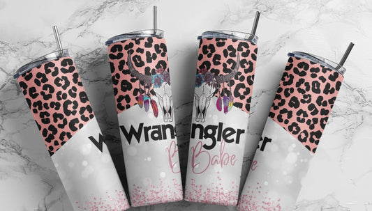 Wrangler Babe 20 oz Skinny Tumbler