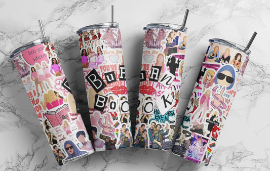 Burn Book 20 oz Skinny Tumbler