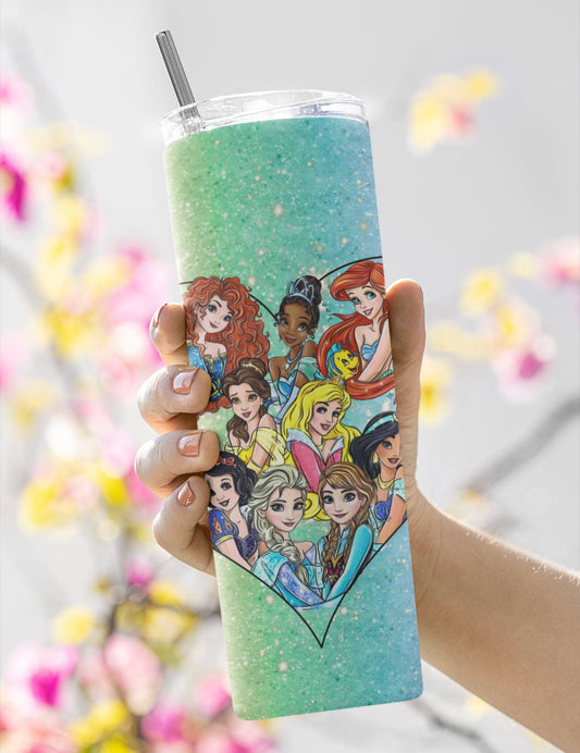 Princess 20 oz Skinny Tumbler