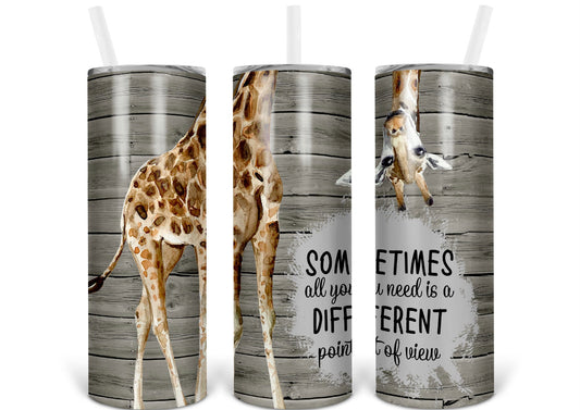 A Different Point of View 20 oz Skinny Tumbler
