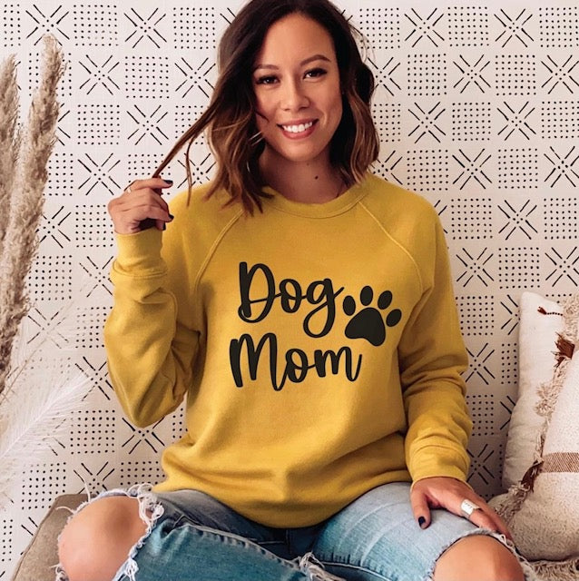 I'm a Dog Mom Crew Sweatshirt