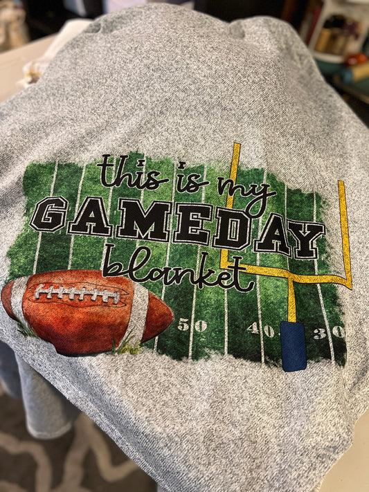 Football Game Day Blanket