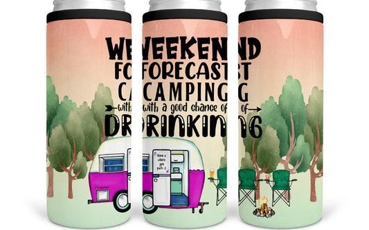 Weekend Forecast for Camping 4 in 1 Tumbler