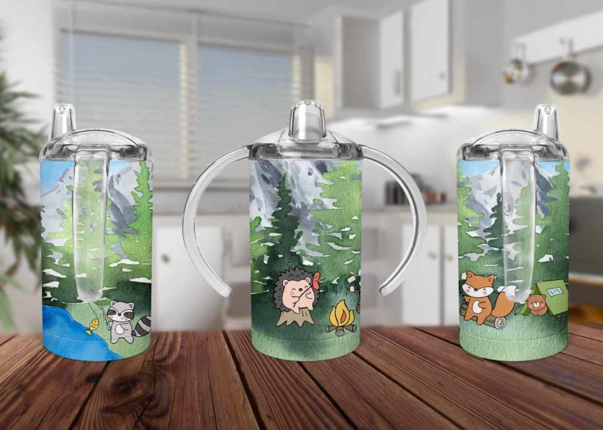 Camping Critters 12 oz Sippy Cup