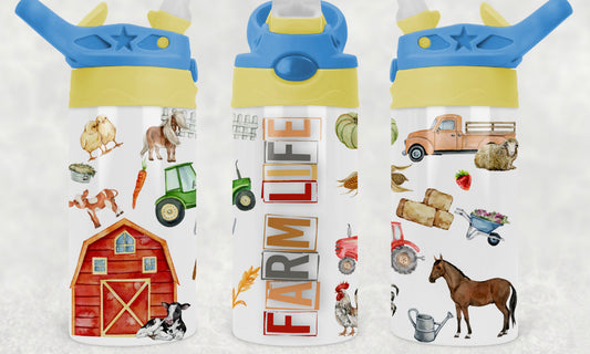 Farm Life Kids Tumbler