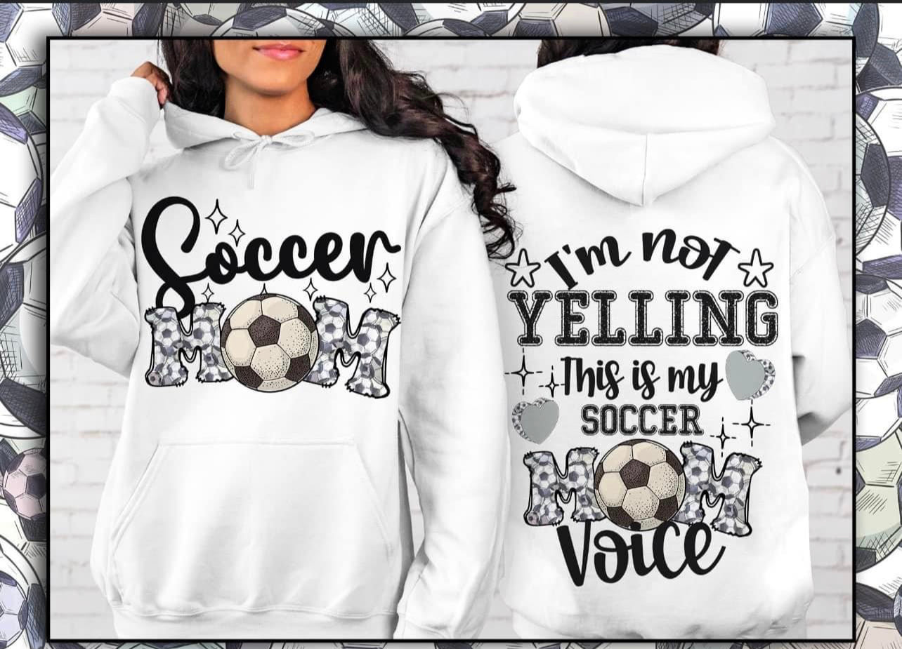 This is My Soccer Voice Hoodie