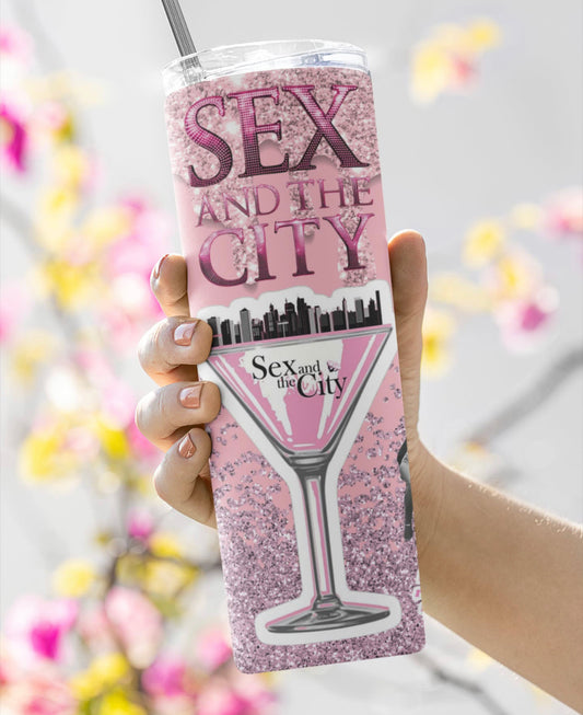 Sex & the City Martini 20 oz Skinny Tumbler