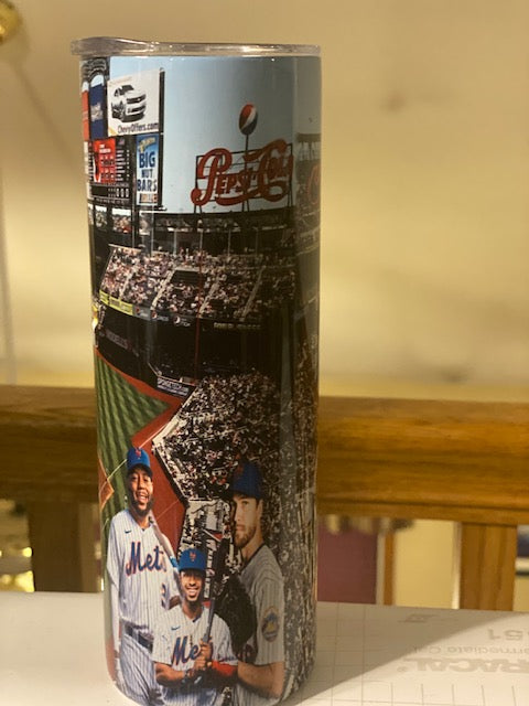 Baseball 20 oz Skinny Tumbler