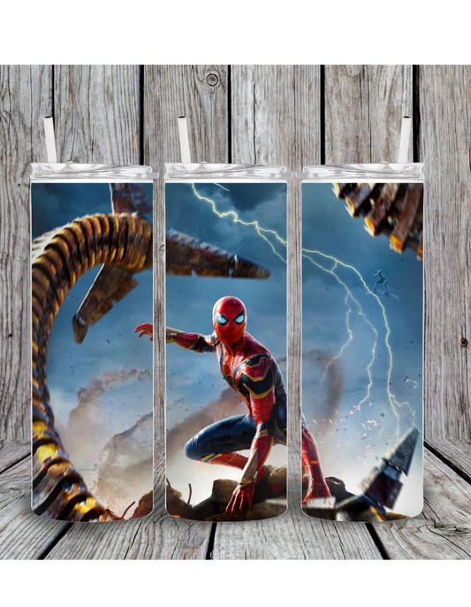 Spidey 20 oz Skinny Tumbler