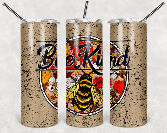 Bee Kind 20 oz Skinny Tumbler