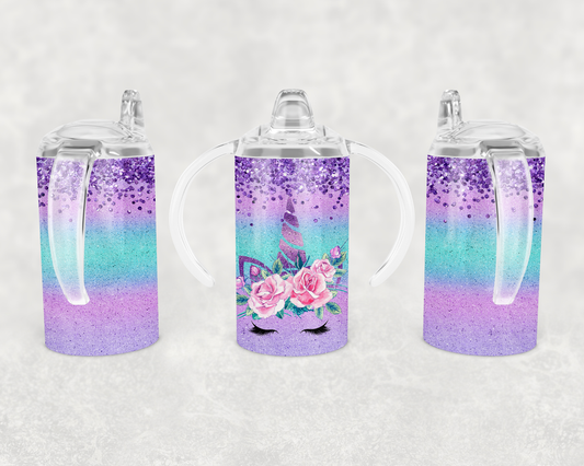 Purple Unicorn Sippy Cup