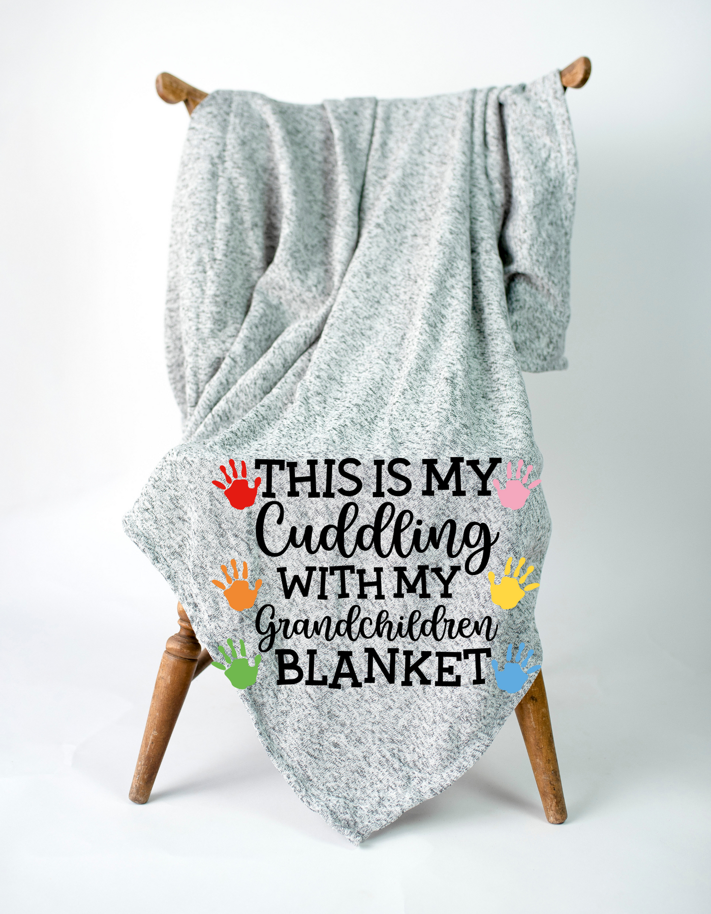 My Cuddling with My Grandchildren Blanket