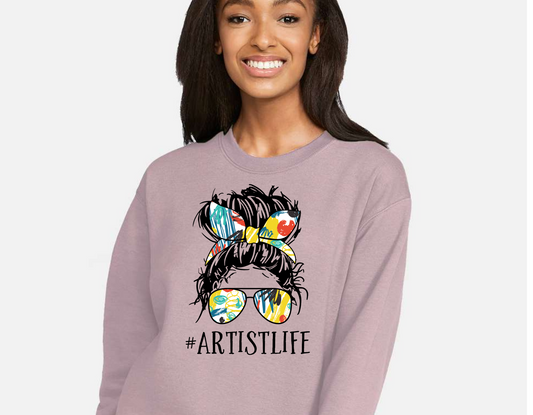 Artist Life Crew Sweatshirt