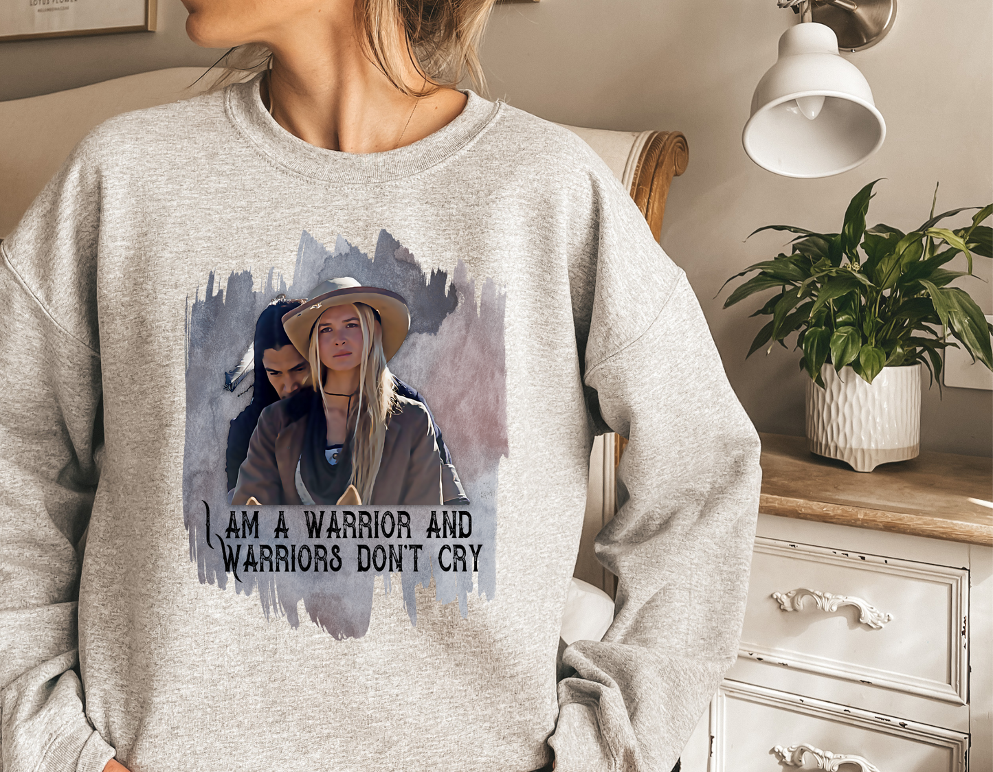 Warriors Don't Cry Crew Sweatshirt