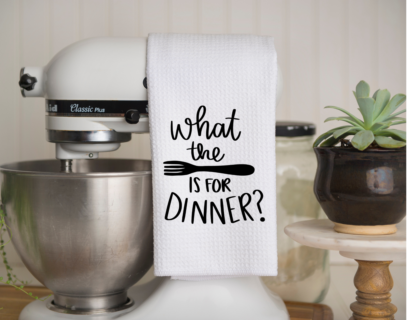 What the Fork Kitchen Towel