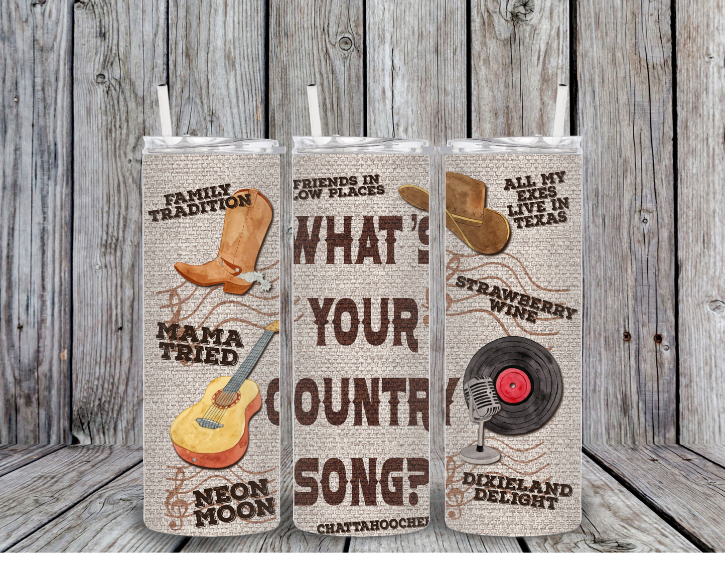 What's Your Country Song 20 oz Tumbler