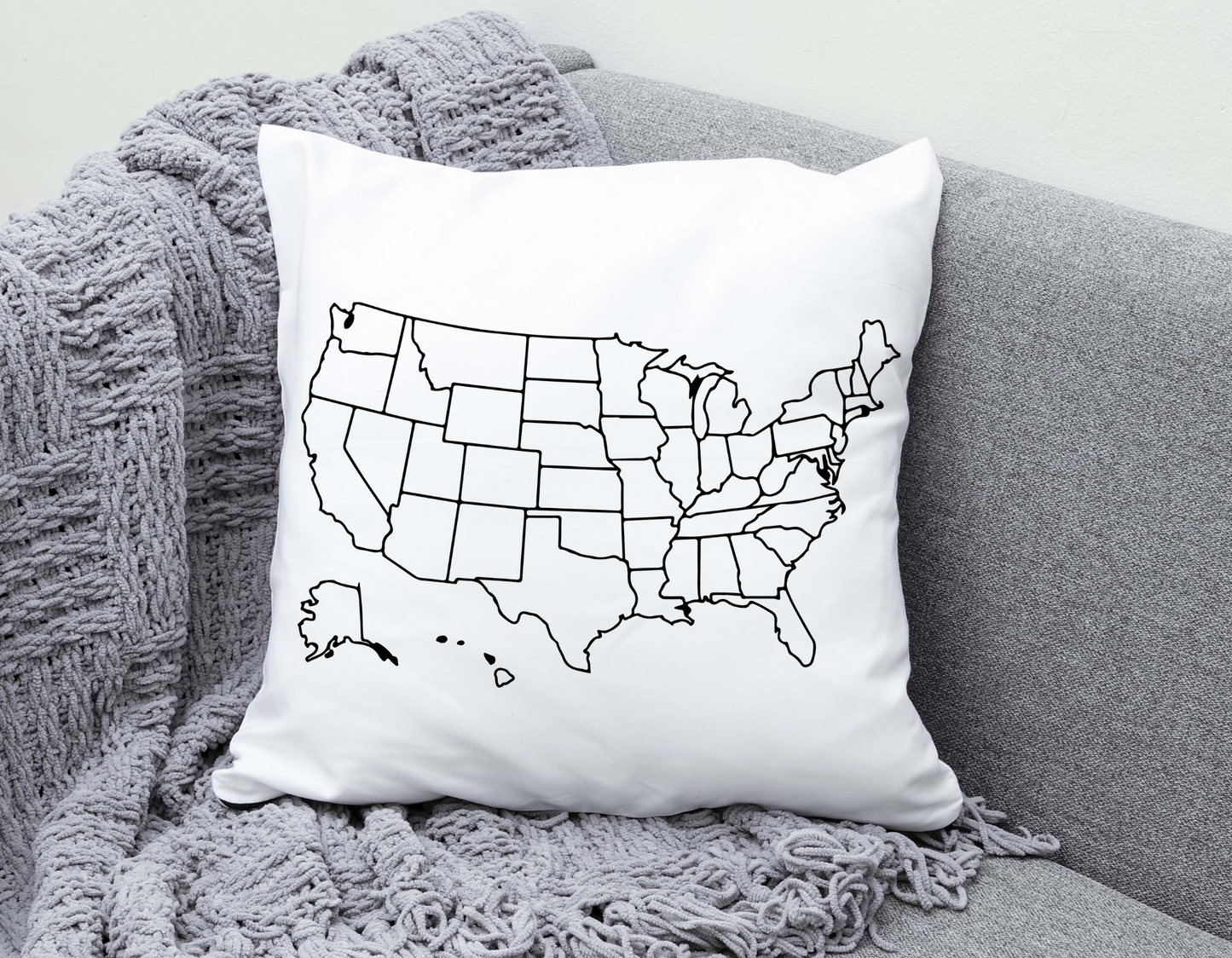 USA Where Have You Been Pillow