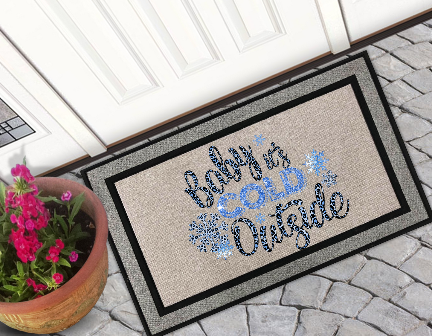 Baby It's Cold Outside Doormat