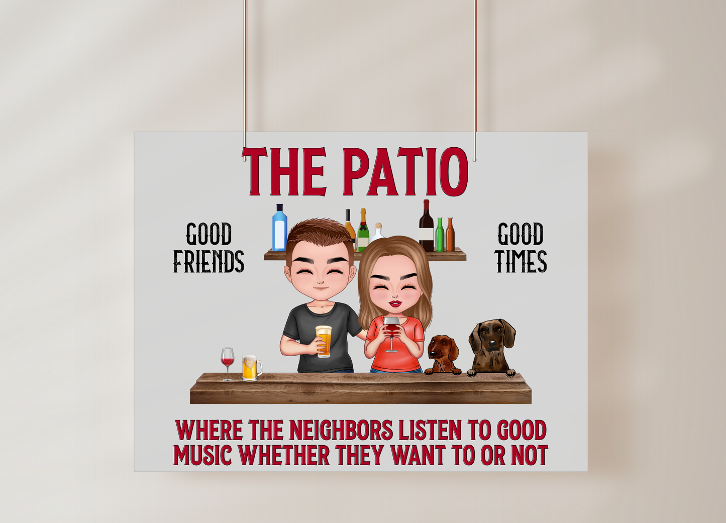 The Patio Sign