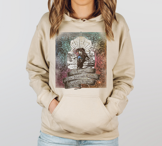 A Man Ought to Know Hooded Sweatshirt