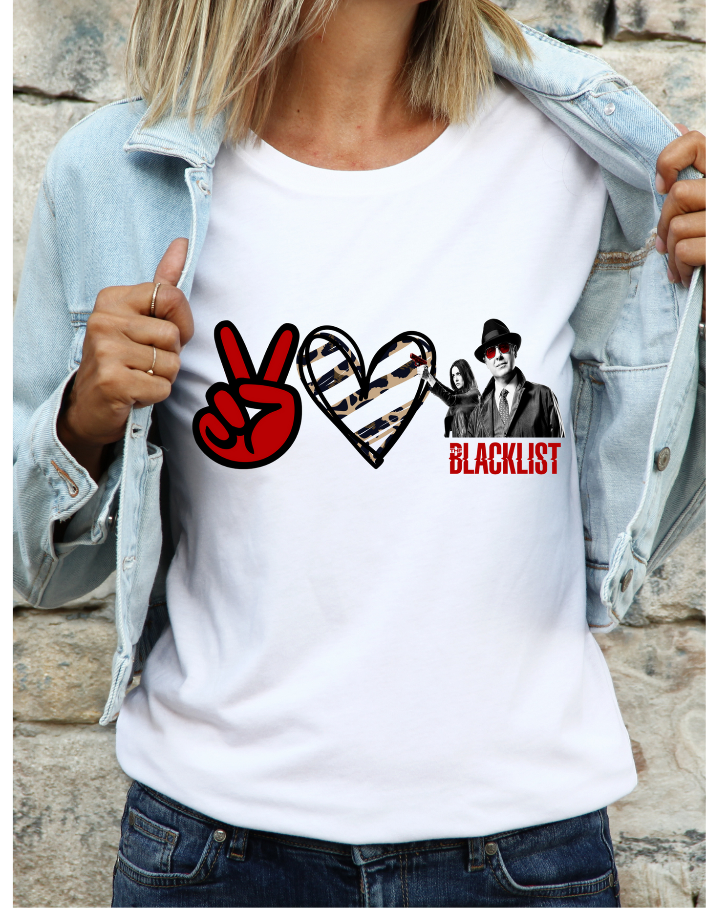Peace Love Blacklist Tee