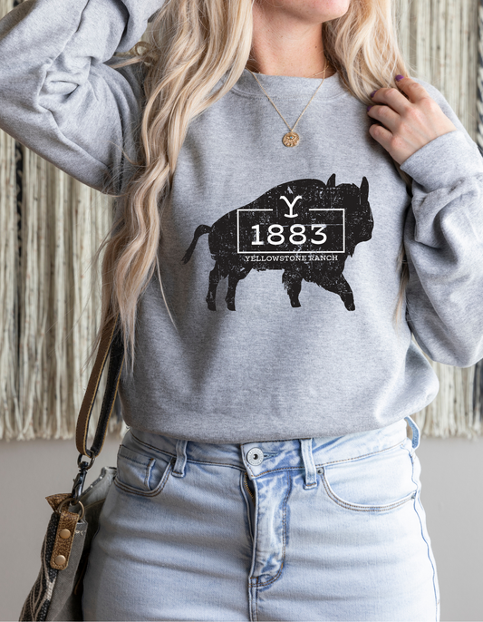 Yellowstone 1883 Crew Sweatshirt