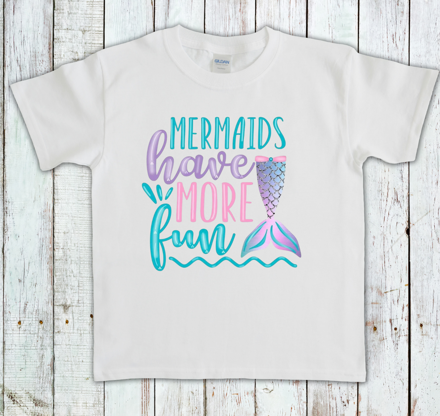 Mermaids Have Fun Youth T Shirt
