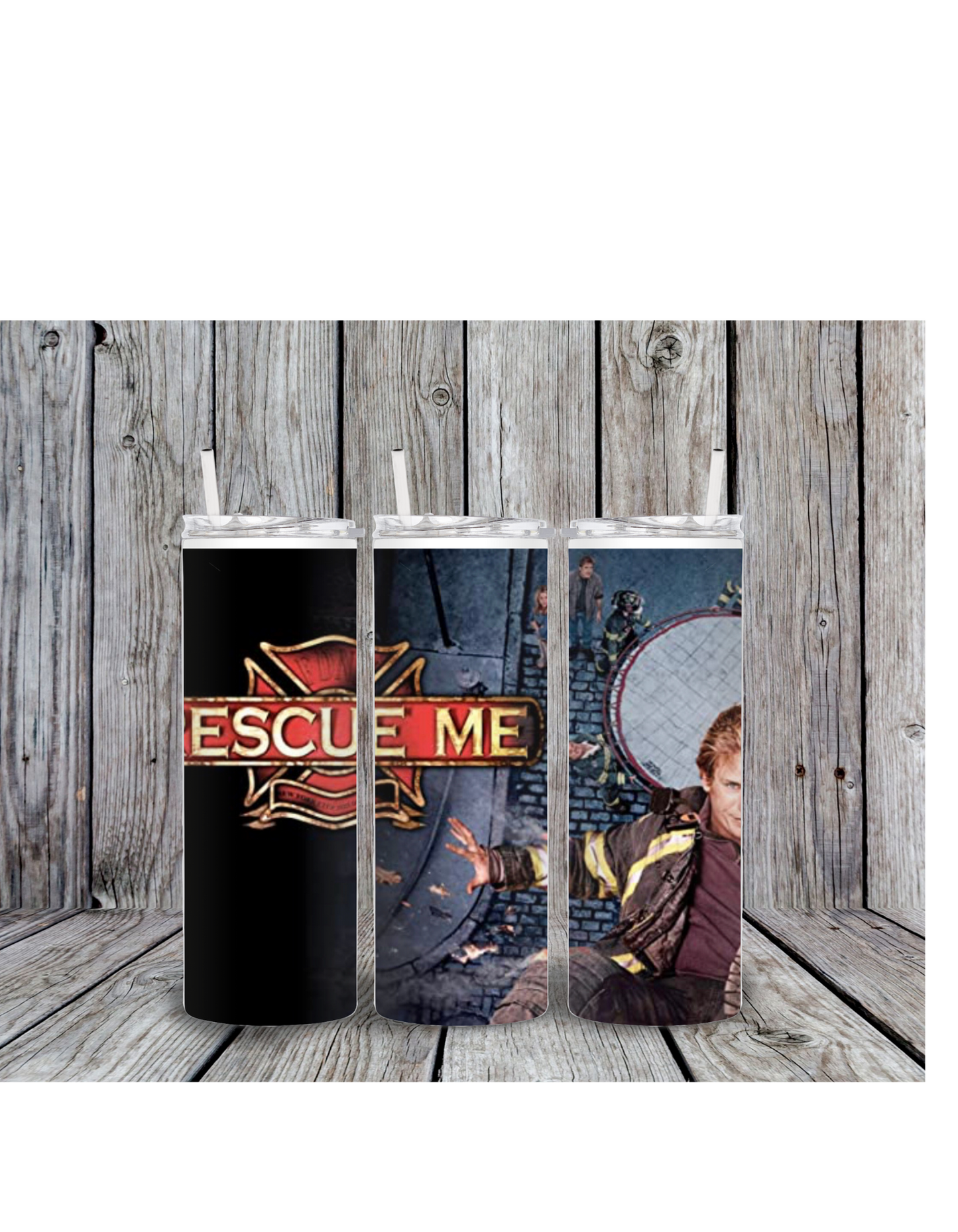 Rescue Me Inspired Collection 20 oz Skinny Tumbler