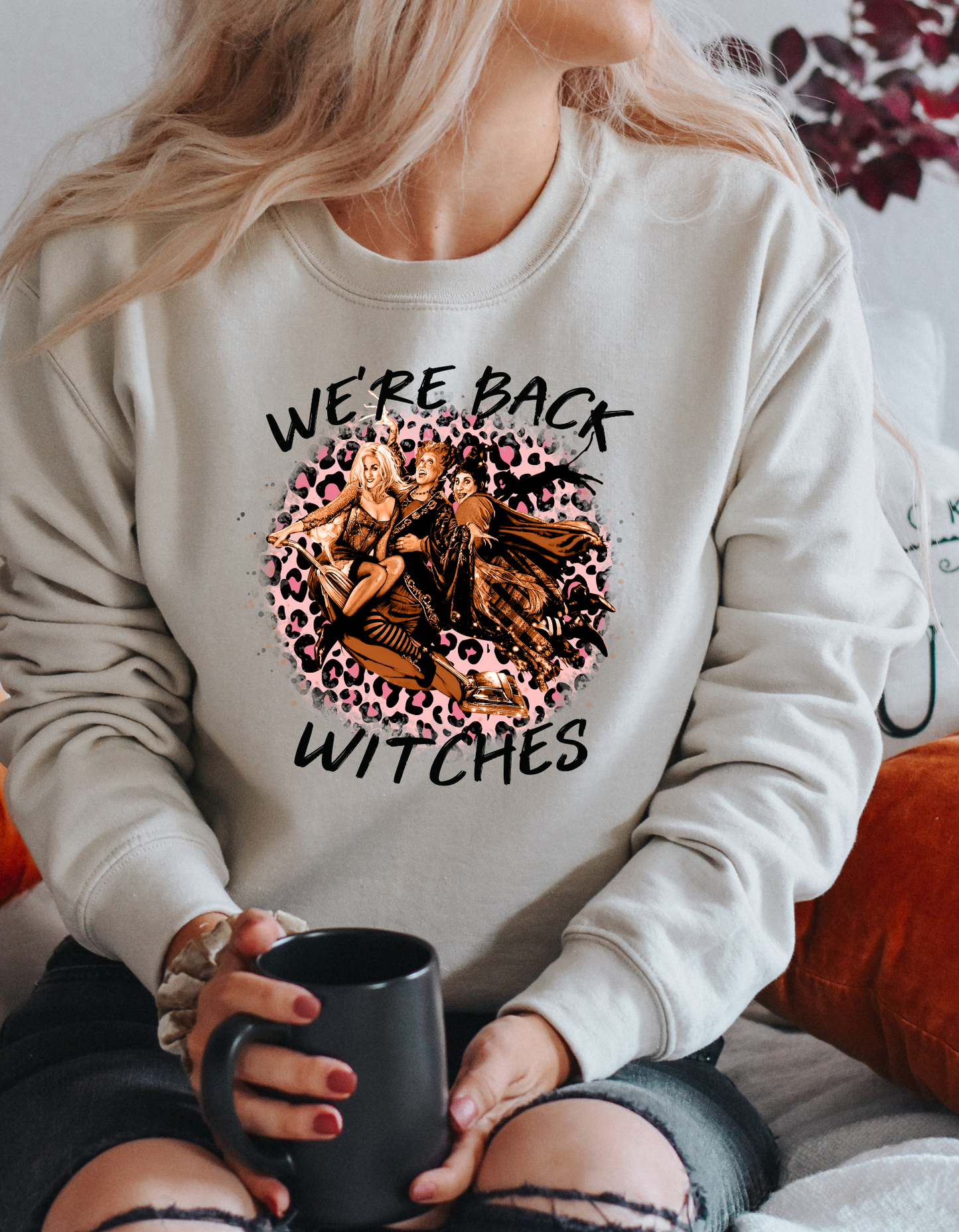 We're Back Witches Crew Sweatshirt