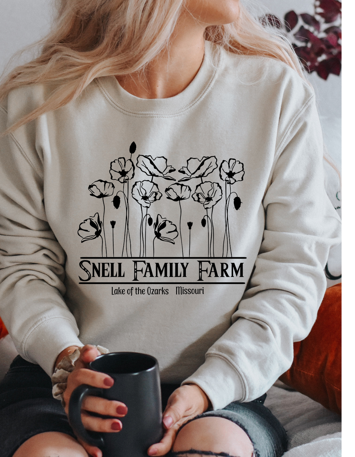Snell Family Farm Crew Sweatshirt