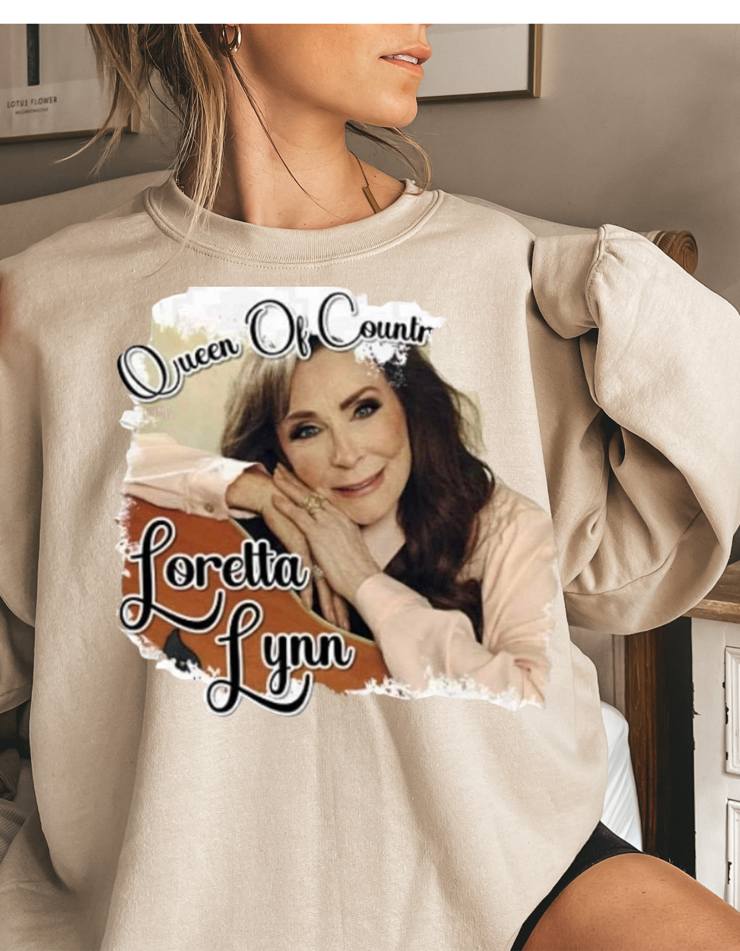 Queen of Country Crew Sweatshirt