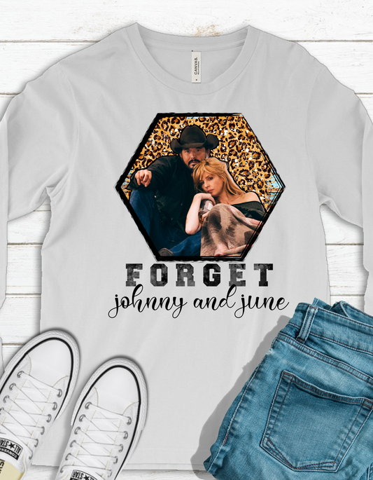 Forget Johnny & June Long Sleeve  T Shirt