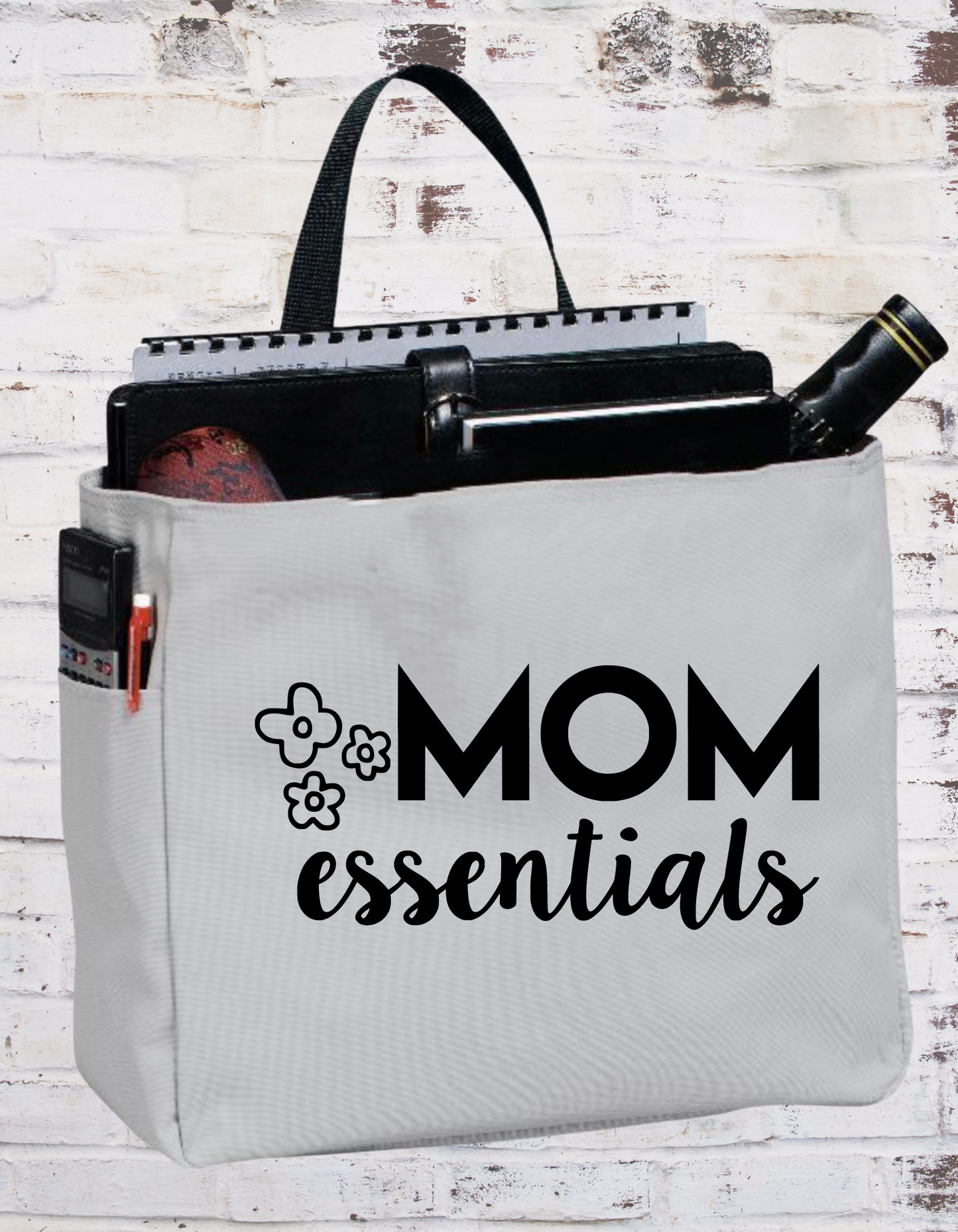 Mom Essentials Tote Bag