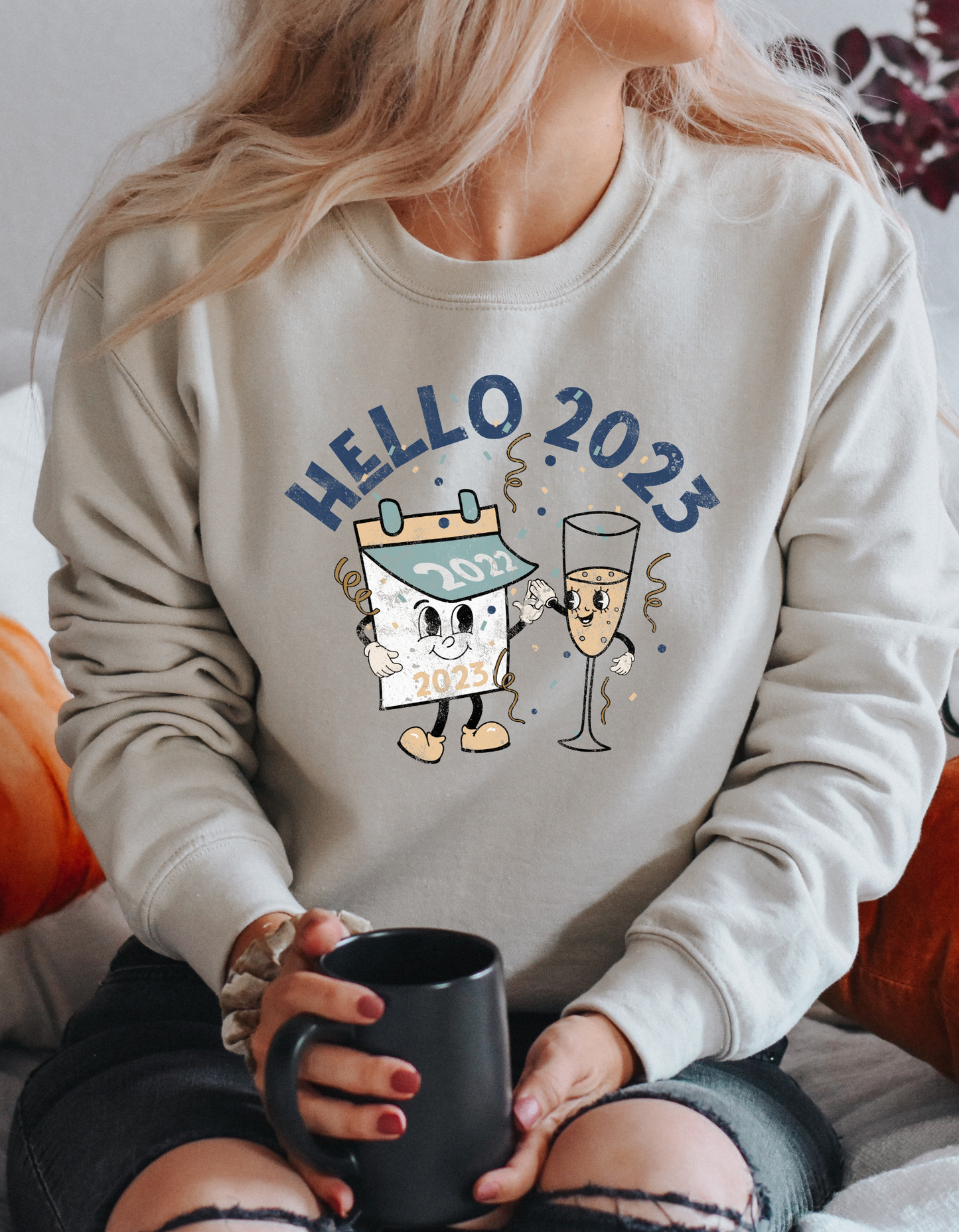 Hello 2023 Crew Sweatshirt