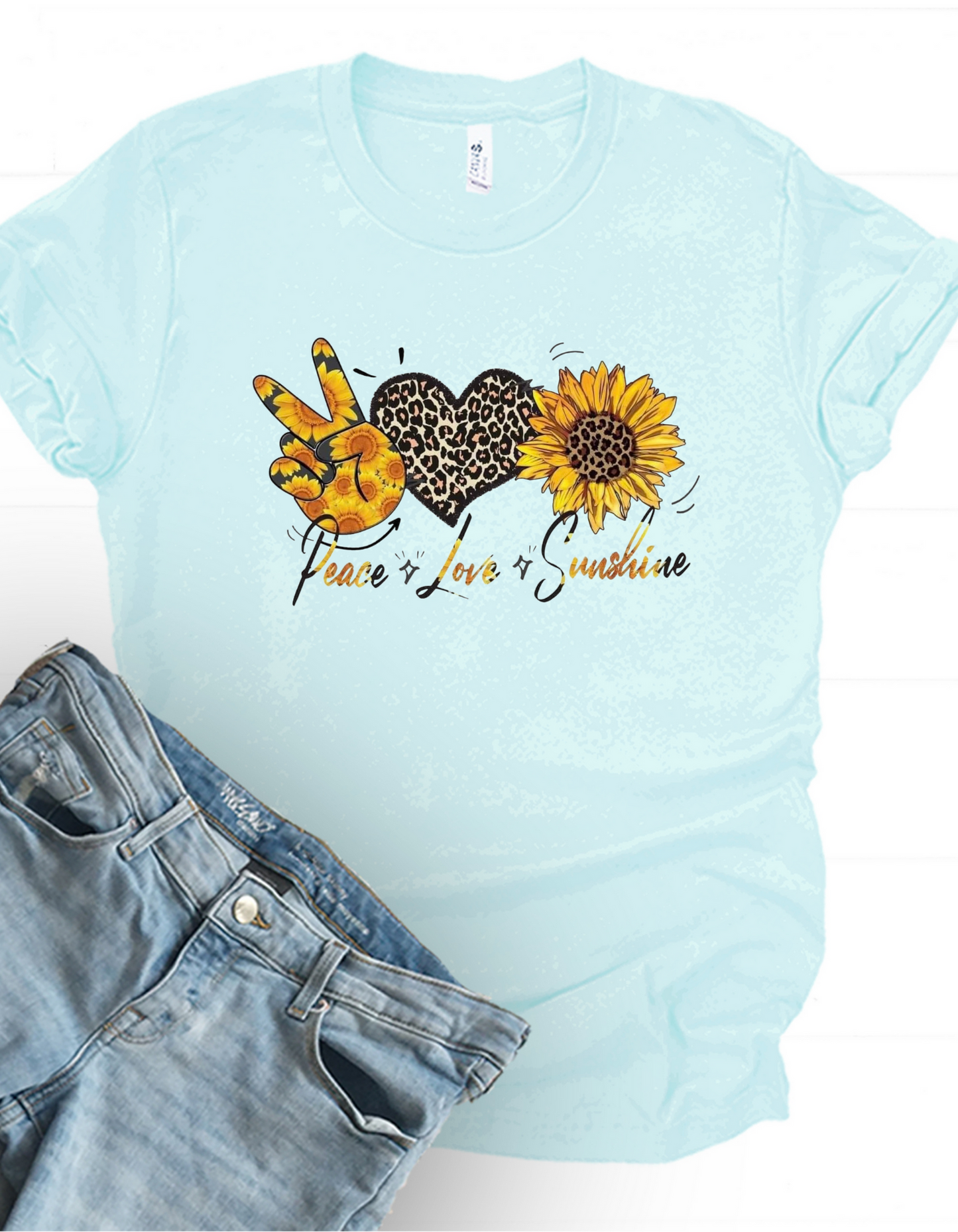 Peace Love and Sunshine T Shirt