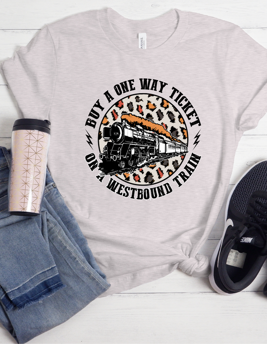 Westbound Train Tee