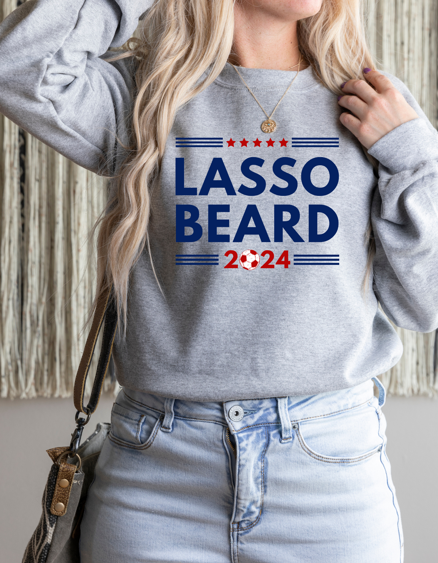 Lasso Beard 2024 Crew Sweatshirt