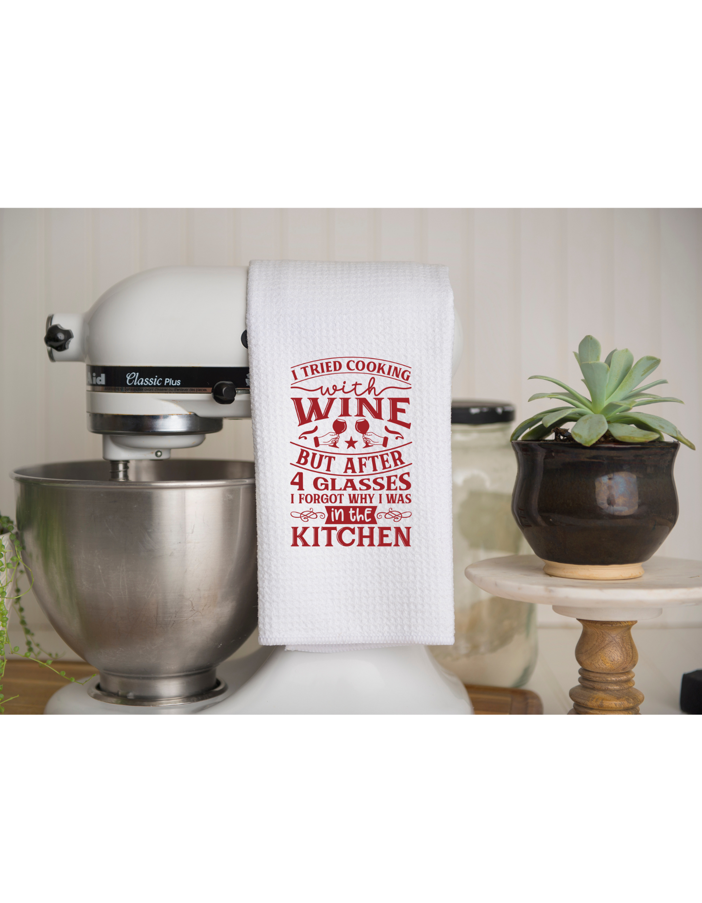I Tried Cooking with Wine Kitchen Towel