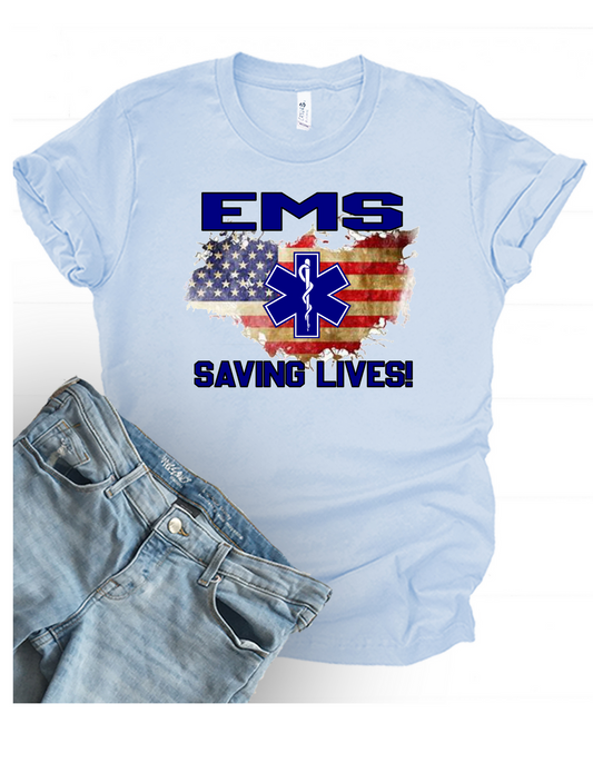 EMS Saves Lives TShirt