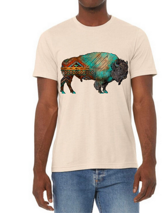 Aztec Buffalo TShirt