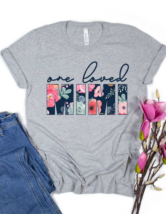 One Blessed Floral MiMi T Shirt