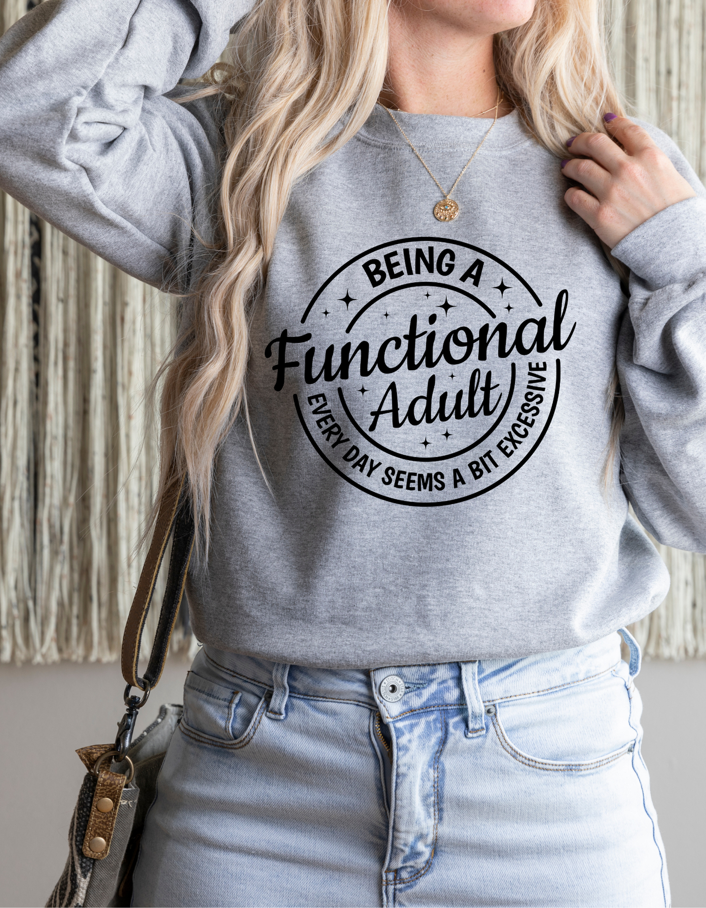 Being a Functional Adult... Crew Sweatshirt