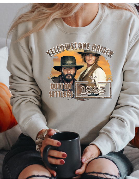 Yellowstone Origin 1883 Crew Sweatshirt