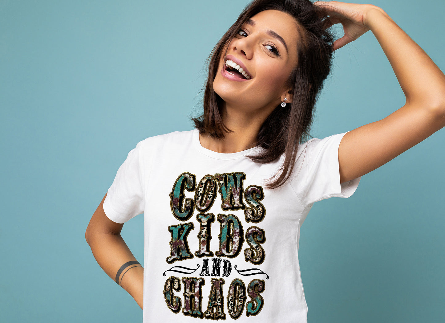 Cows, Kids & Chaos TShirt