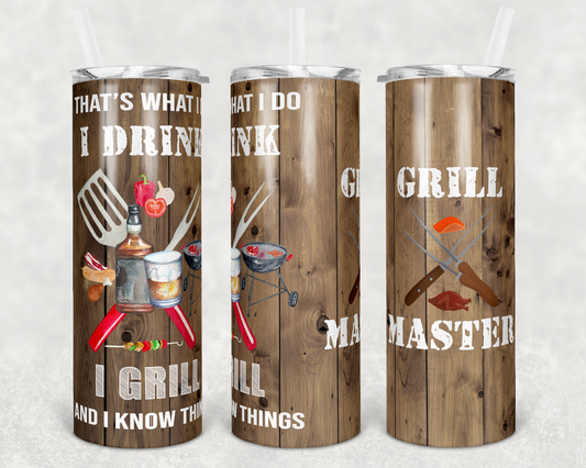 I Grill & Know Things Tumbler