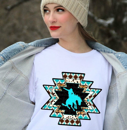 Aztec Rodeo Tee