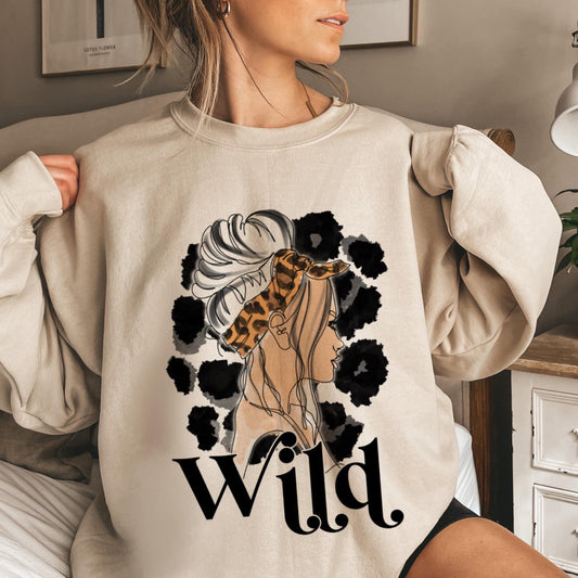 Wild Girl Crew Sweatshirt